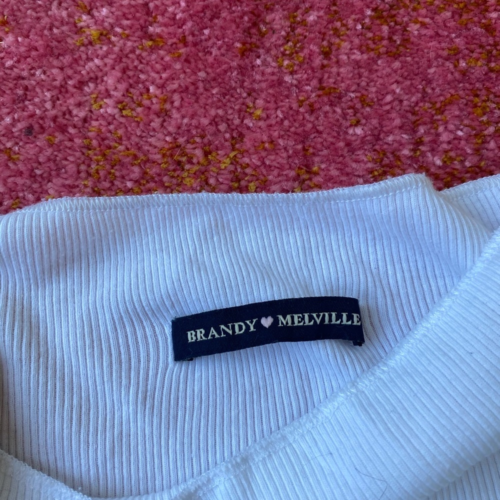Brandy Melville Off the Shoulder Long Sleeve - Picture 2 of 2